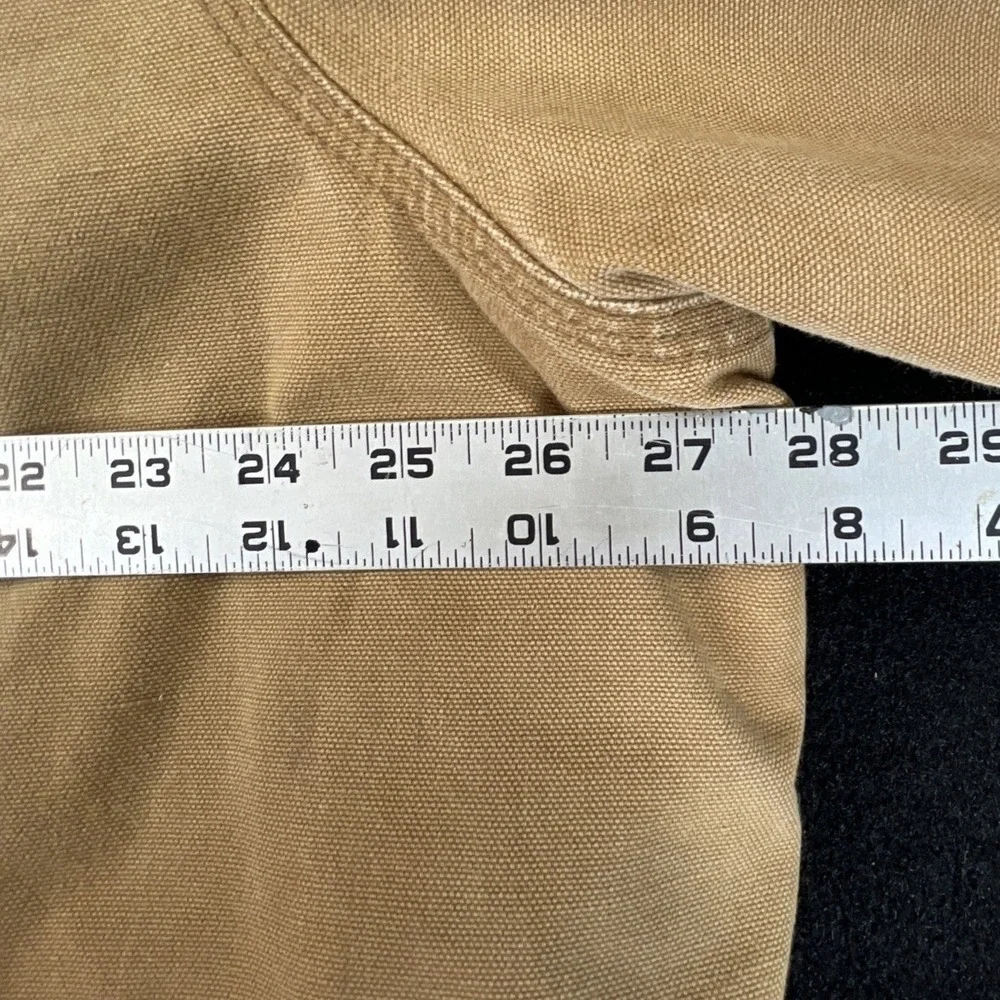 Carhartt Arctic Traditional Coat Mens Tan Brown Duck Canvas Work Jacket Lined‎